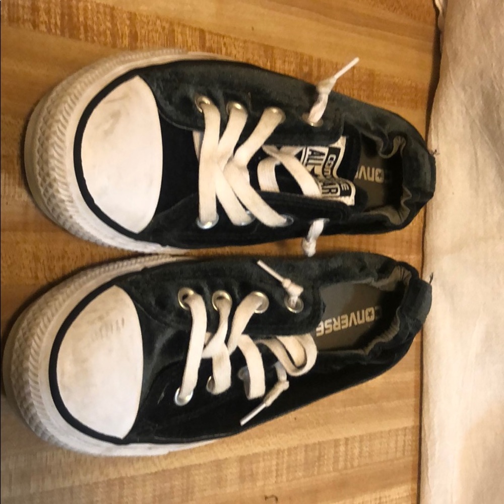 Black Velvet Converse